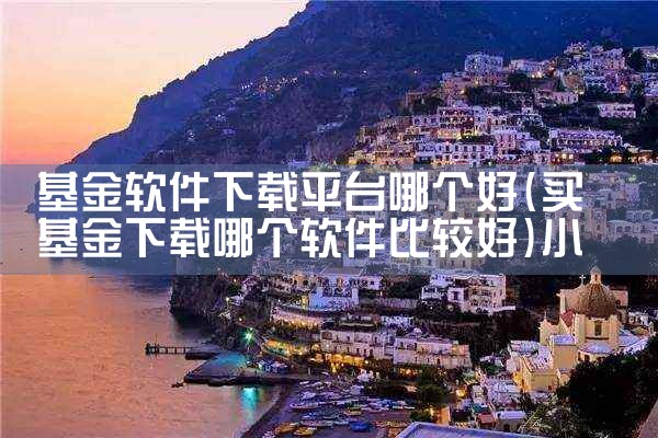 基金软件下载平台哪个好|小蓝视频